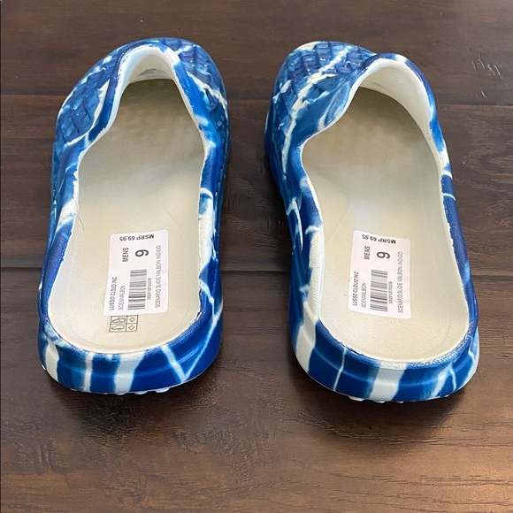 Lusso cloud * Malbon white and blue rubber sandals men’s size 8,9 main image 5